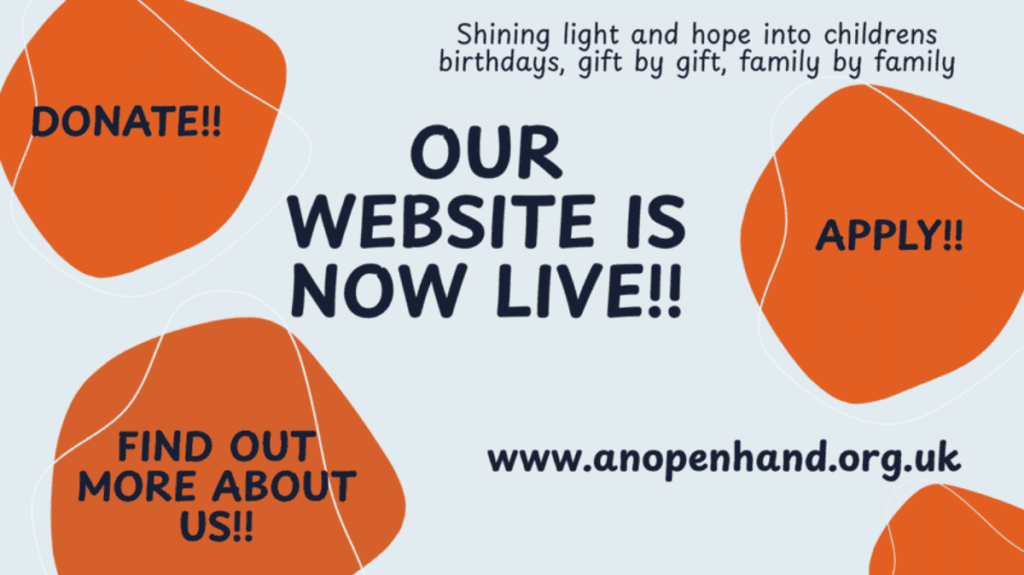 Our website is now live